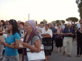 La processione alla Madonnina di Pantano